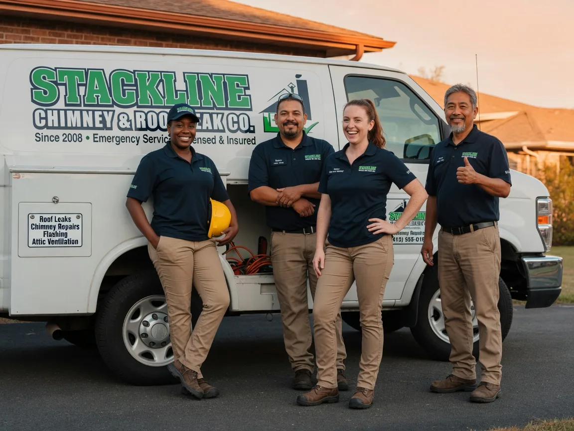 Chimney flashing repair company in Orleans, VT